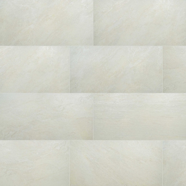 Legions Quartz White SAMPLE Matte Porcelain Paver Floor And Wall Tile